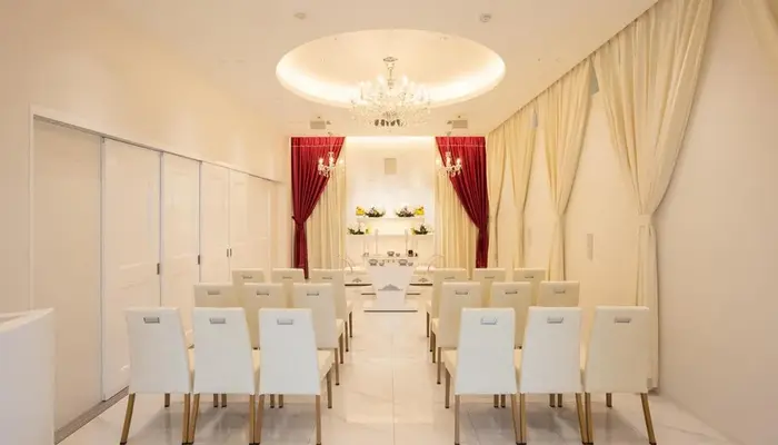 家族葬の広仏で葬儀を行なった写真