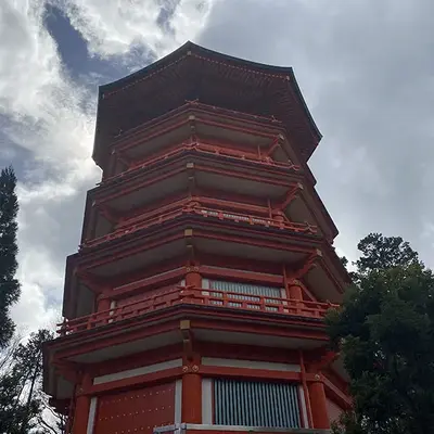 山口観音金乗院で葬儀を行なった写真