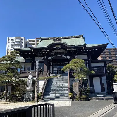 東陽寺で葬儀を行なった写真