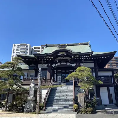東陽寺で葬儀を行なった写真