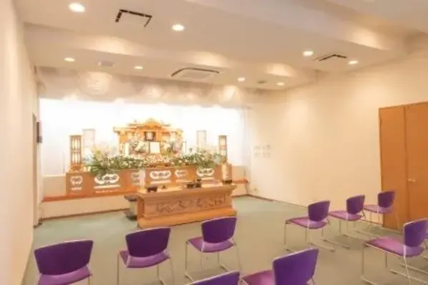 葵会館（住吉斎場）で葬儀を行なった写真