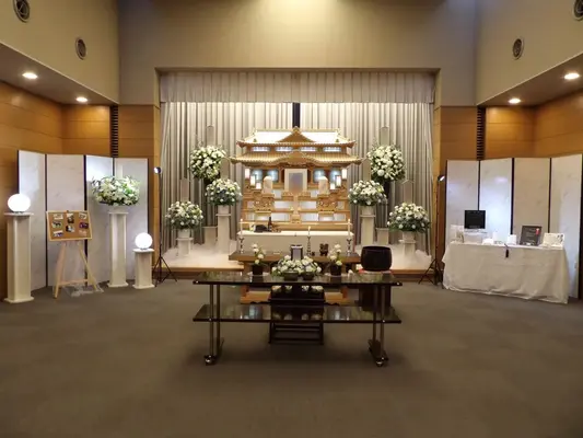 しののめの里で葬儀を行なった写真