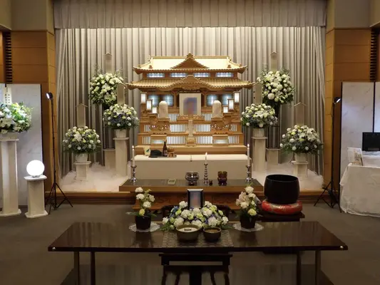 しののめの里で葬儀を行なった写真