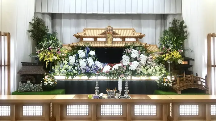 株式会社公芸社（あしりべつプレイス）で葬儀を行なった写真