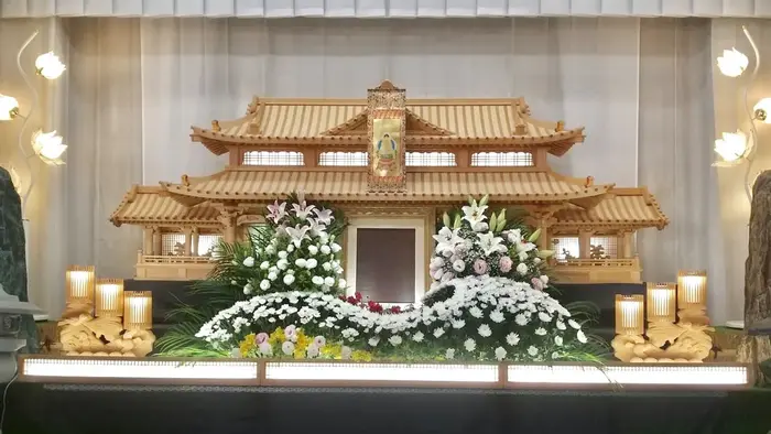 株式会社公芸社（あしりべつプレイス）で葬儀を行なった写真