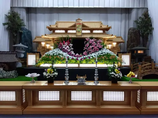 株式会社公芸社（あしりべつプレイス）で葬儀を行なった写真