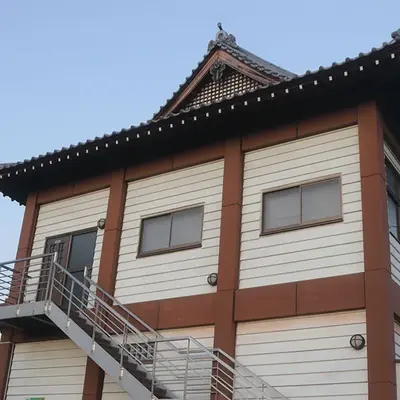 徳性寺で葬儀を行なった写真