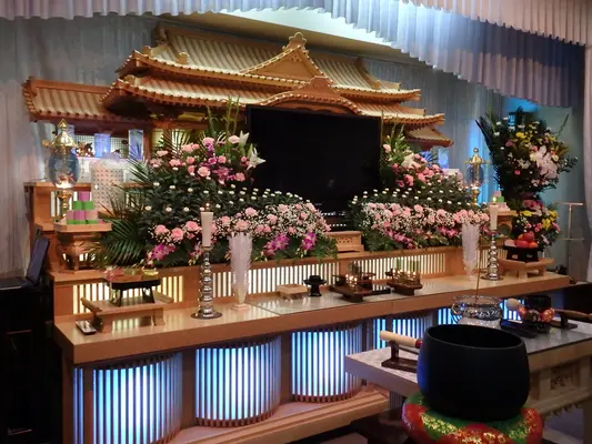 株式会社はぎ葬祭社で葬儀を行なった写真