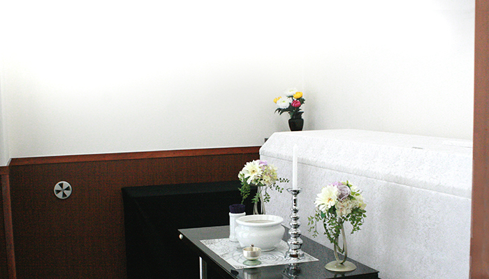 面会可能な安置施設完備