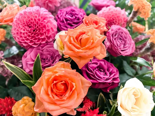 愛光式典で葬儀を行なった写真