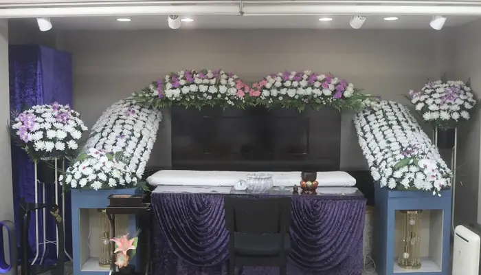 興和社で葬儀を行なった写真