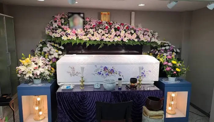 興和社で葬儀を行なった写真