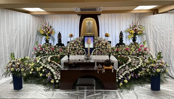 興和社　杉並営業所で葬儀を行なった写真