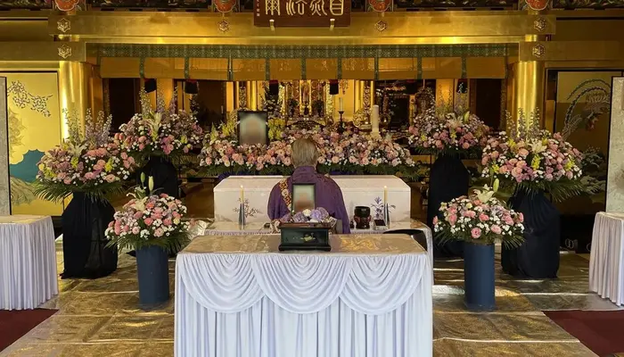 興和社　杉並営業所で葬儀を行なった写真