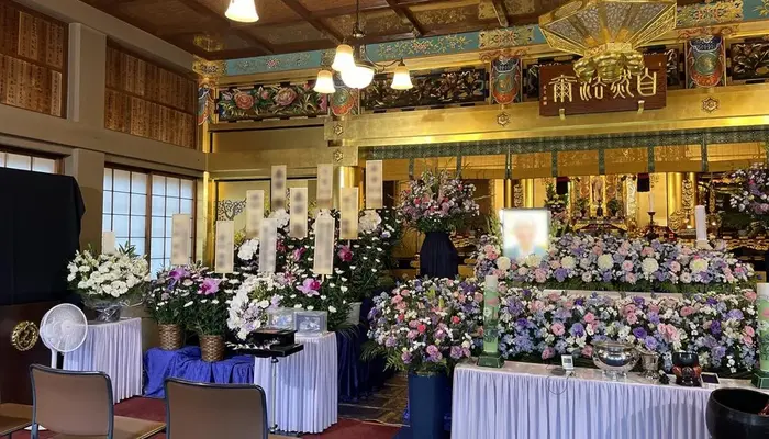 興和社　杉並営業所で葬儀を行なった写真