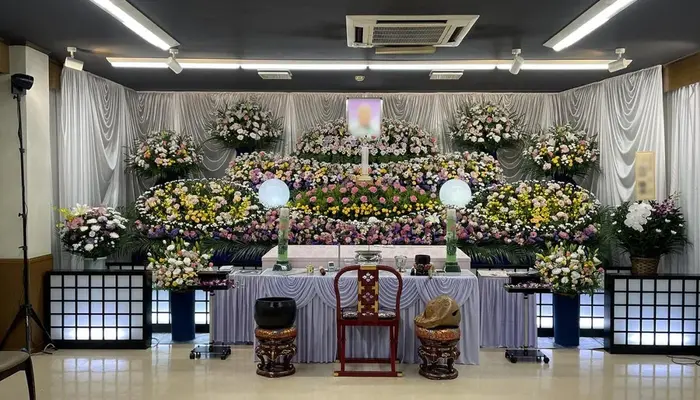 興和社　杉並営業所で葬儀を行なった写真