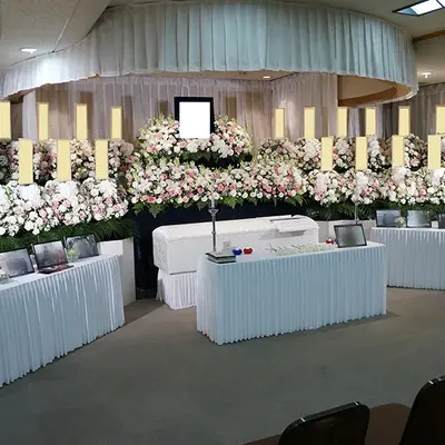 麻布葬祭で葬儀を行なった写真