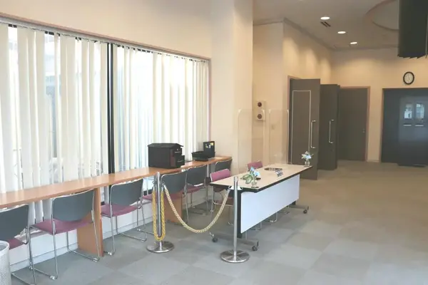 蓮根レインボーホールで葬儀を行なった写真