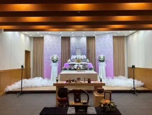 昭和セレモニーで葬儀を行なった写真