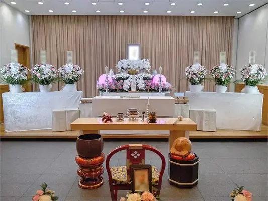 昭和セレモニーで葬儀を行なった写真