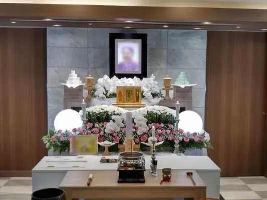 昭和セレモニーで葬儀を行なった写真