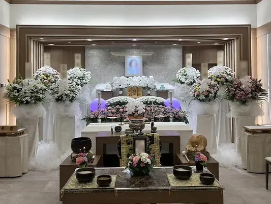 昭和セレモニーで葬儀を行なった写真