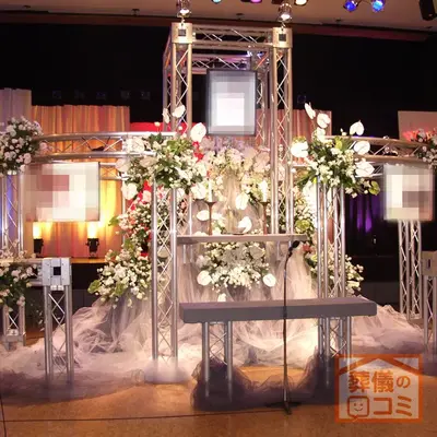 高野山東京別院で葬儀を行なった写真