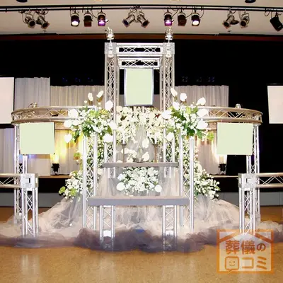 高野山東京別院で葬儀を行なった写真