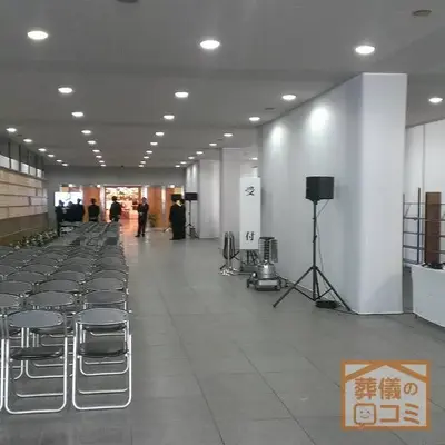 増上寺で葬儀を行なった写真