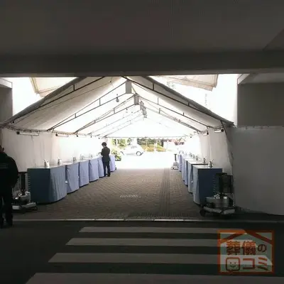 増上寺で葬儀を行なった写真