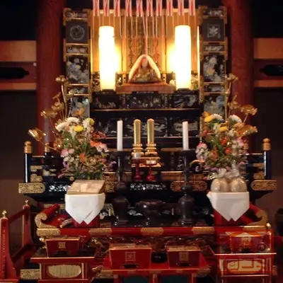 妙善寺で葬儀を行なった写真