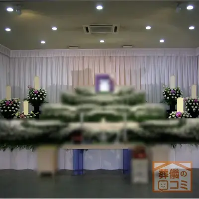 自性院で葬儀を行なった写真