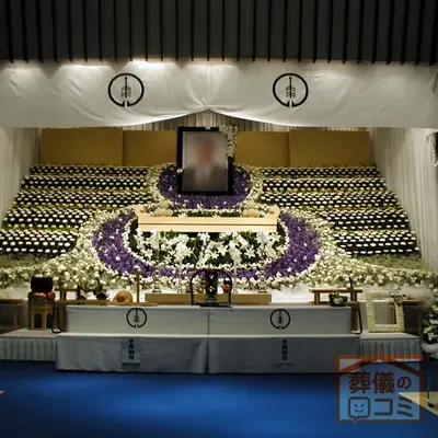 太宗寺で葬儀を行なった写真