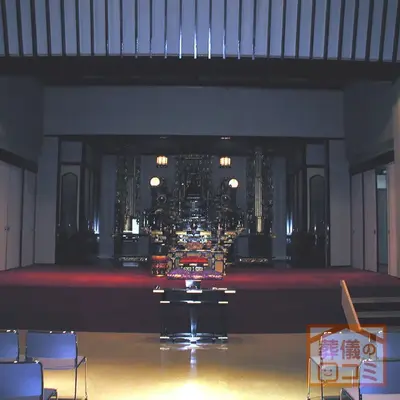 太宗寺で葬儀を行なった写真