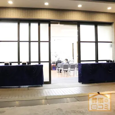 長善寺で葬儀を行なった写真