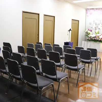 長善寺で葬儀を行なった写真