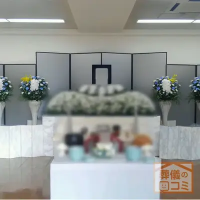 長善寺で葬儀を行なった写真