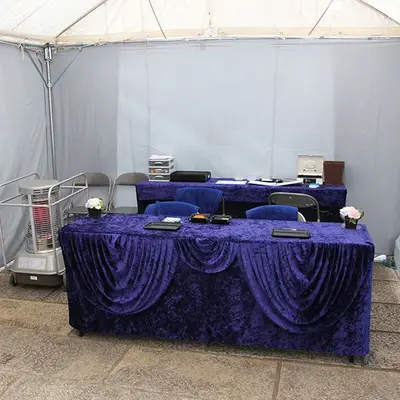 全龍寺で葬儀を行なった写真