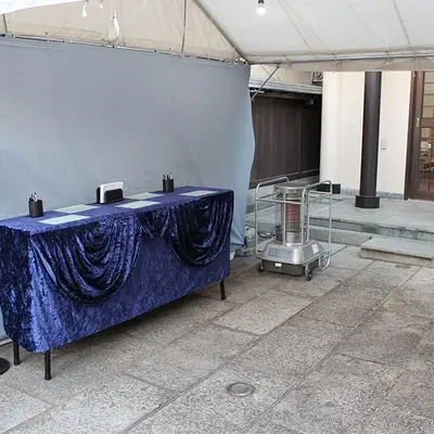 全龍寺で葬儀を行なった写真