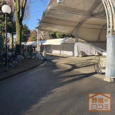 護国寺 桂昌殿で葬儀を行なった写真