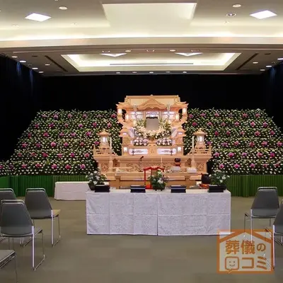 傳通院寿経寺 繊月会館で葬儀を行なった写真