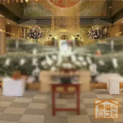 真珠院で葬儀を行なった写真