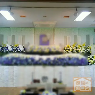 興善寺で葬儀を行なった写真