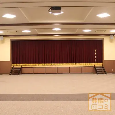 浅草　東本願寺で葬儀を行なった写真