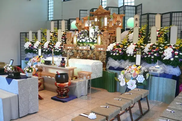 大和葬祭センターで葬儀を行なった写真