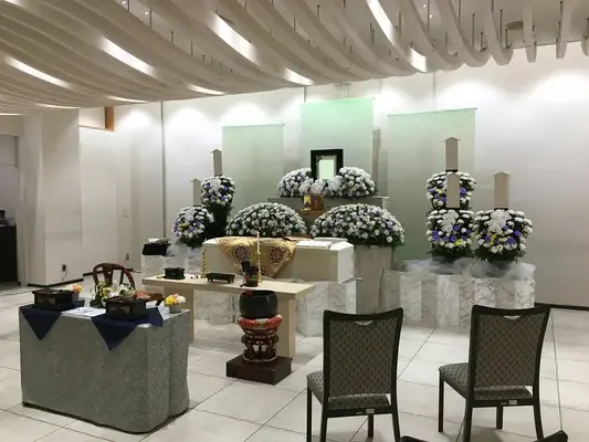 大和葬祭センターで葬儀を行なった写真