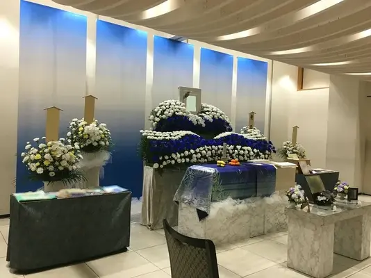 大和葬祭センターで葬儀を行なった写真