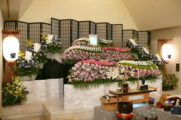 大和葬祭センターで葬儀を行なった写真