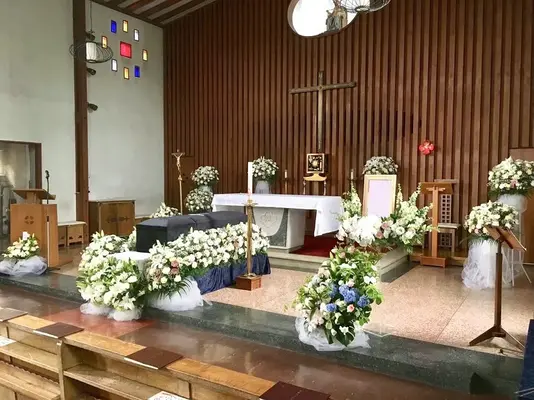 大和葬祭センターで葬儀を行なった写真