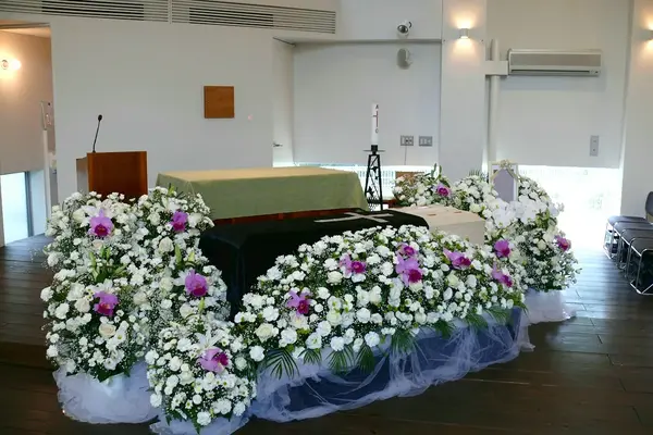 大和葬祭センターで葬儀を行なった写真